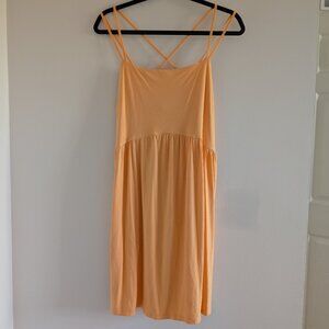 Old Navy Peach Spaghetti Strap Dress